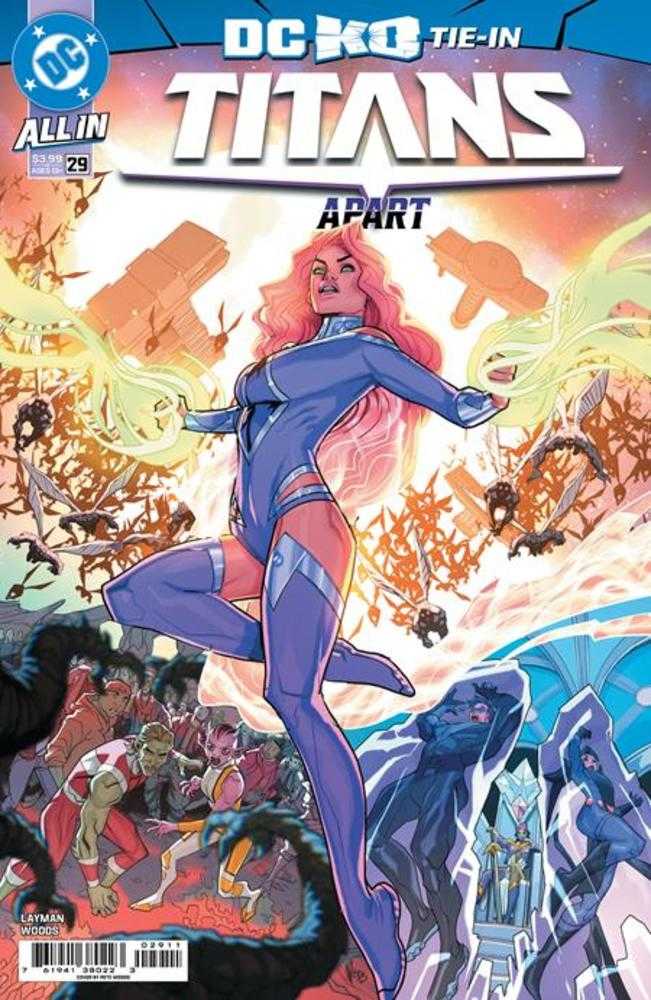 Comics - Titans 29 Cover A Pete Woods (DC K.O.) - Fan-Tastic Cards & Comics - DC Comics