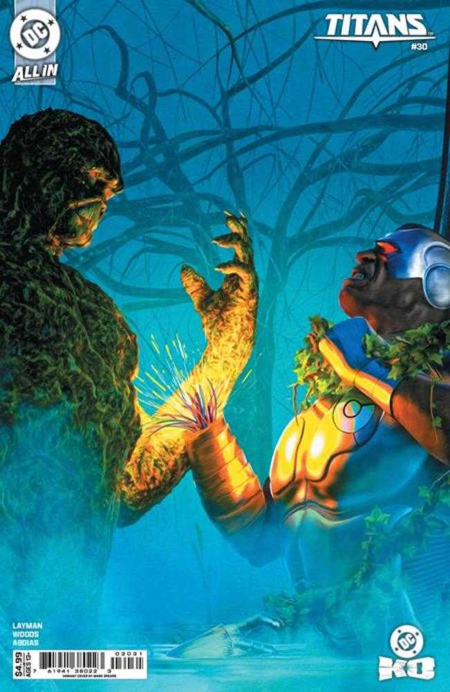 Comics - Titans 30 Cover C Mark Spears Card Stock Variant (DC K.O.) - Fan - Tastic Cards & Comics - DC Comics