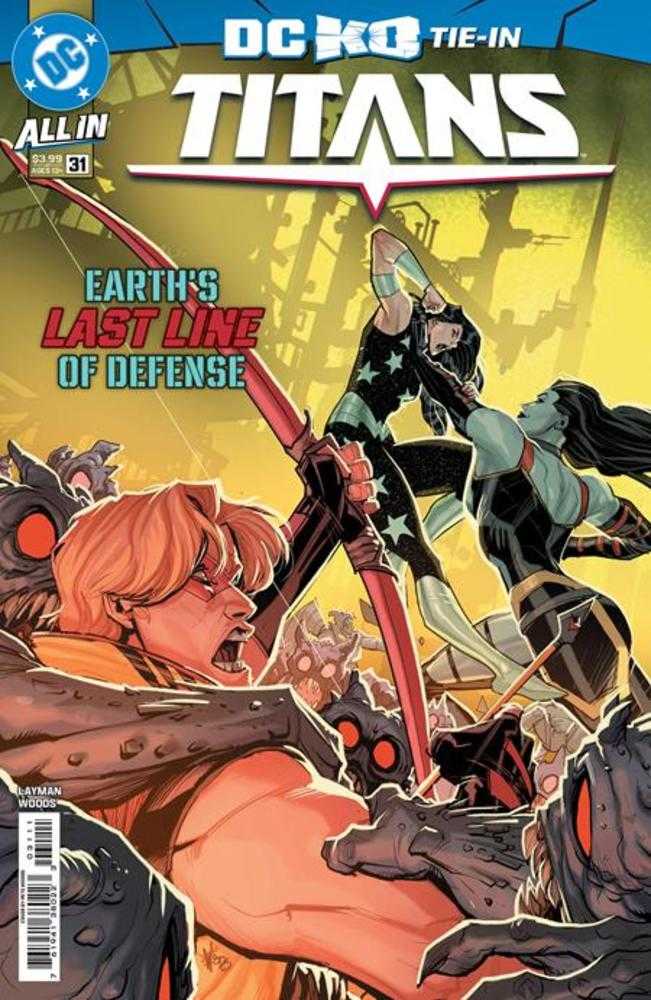 Comics - Titans 31 Cover A Pete Woods (DC K.O.) - Fan-Tastic Cards & Comics - DC Comics