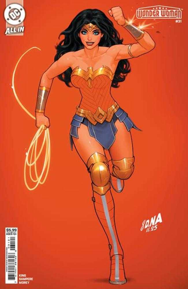 Comics - Wonder Woman 31 Cover B David Nakayama Card Stock Variant - Fan-Tastic Cards & Comics - DC Comics