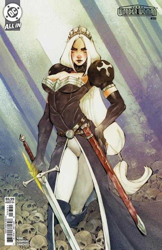 Comics - Wonder Woman 33 Cover B Chuma Hill Card Stock Variant - Fan-Tastic Cards & Comics - DC Comics