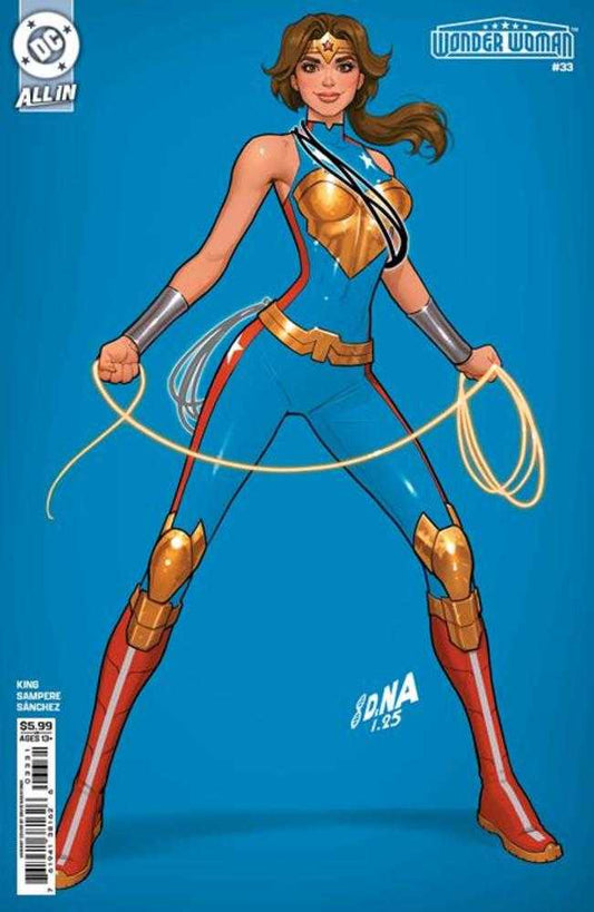 Comics - Wonder Woman 33 Cover C David Nakayama Card Stock Variant - Fan-Tastic Cards & Comics - DC Comics