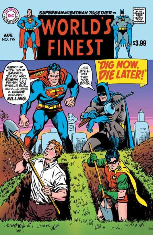 Comics - Worlds Finest Comics 195 Facsimile Edition Cover A Curt Swan - Fan-Tastic Cards & Comics - DC Comics
