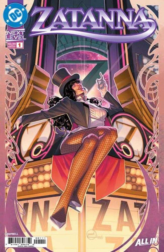 Comics - Zatanna (2026) 1 Cover A Jamal Campbell - Fan-Tastic Cards & Comics - DC Comics