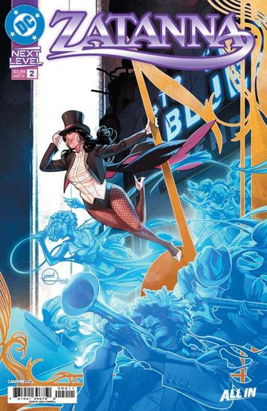 Comics - Zatanna (2026) 2 Cover A Jamal Campbell - Fan-Tastic Cards & Comics - DC Comics
