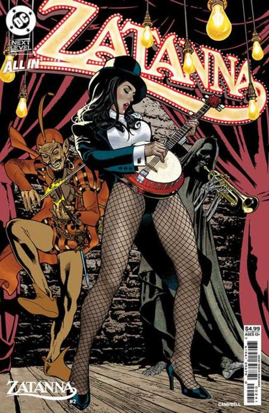 Comics - Zatanna (2026) 2 Cover D Adam Hughes Card Stock Variant - Fan-Tastic Cards & Comics - DC Comics