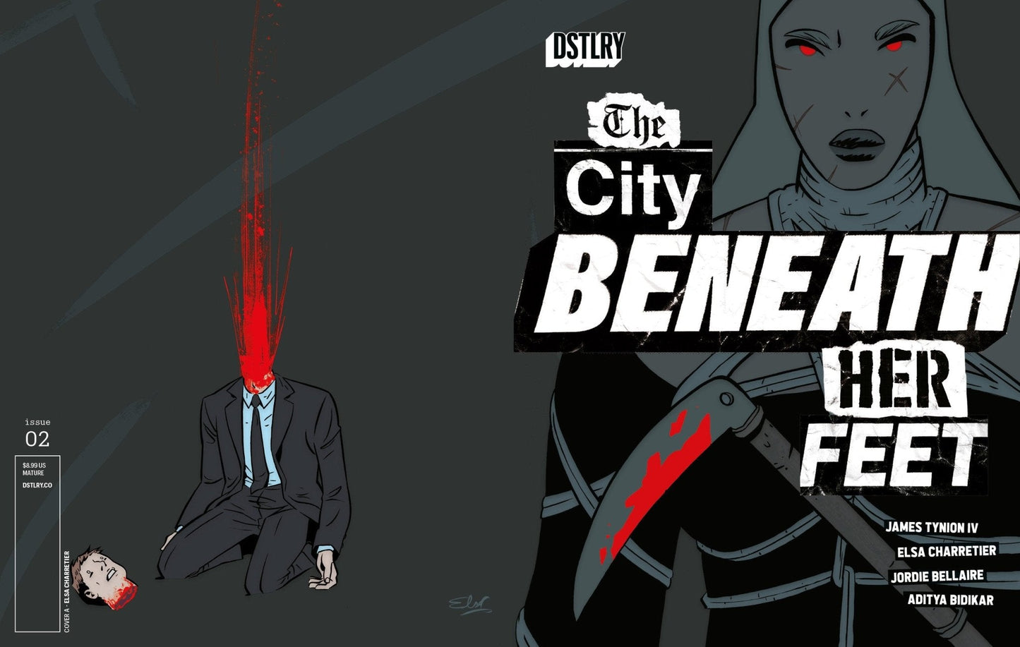 Comics - The City Beneath Her Feet 2 Cover A Elsa Charretier - Fan-Tastic Cards & Comics - DSTLRY