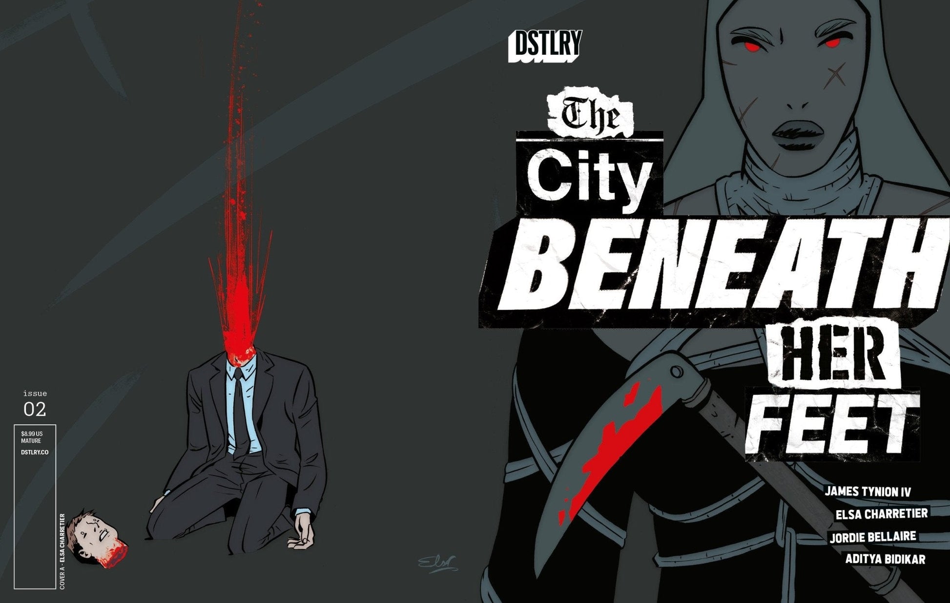 Comics - The City Beneath Her Feet 2 Cover A Elsa Charretier - Fan-Tastic Cards & Comics - DSTLRY
