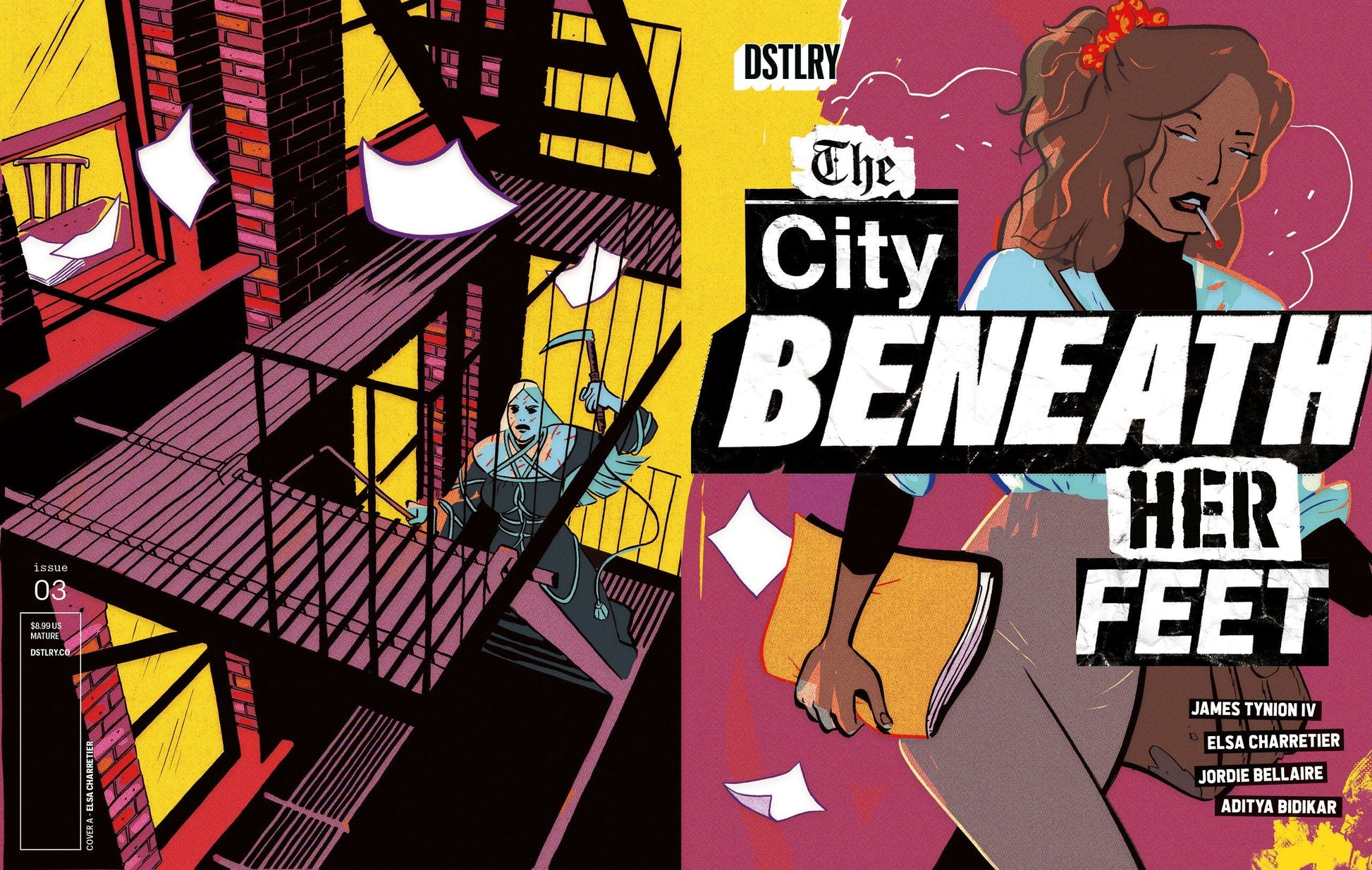 Comics - The City Beneath Her Feet 3 Cover A Elsa Charretier - Fan-Tastic Cards & Comics - DSTLRY