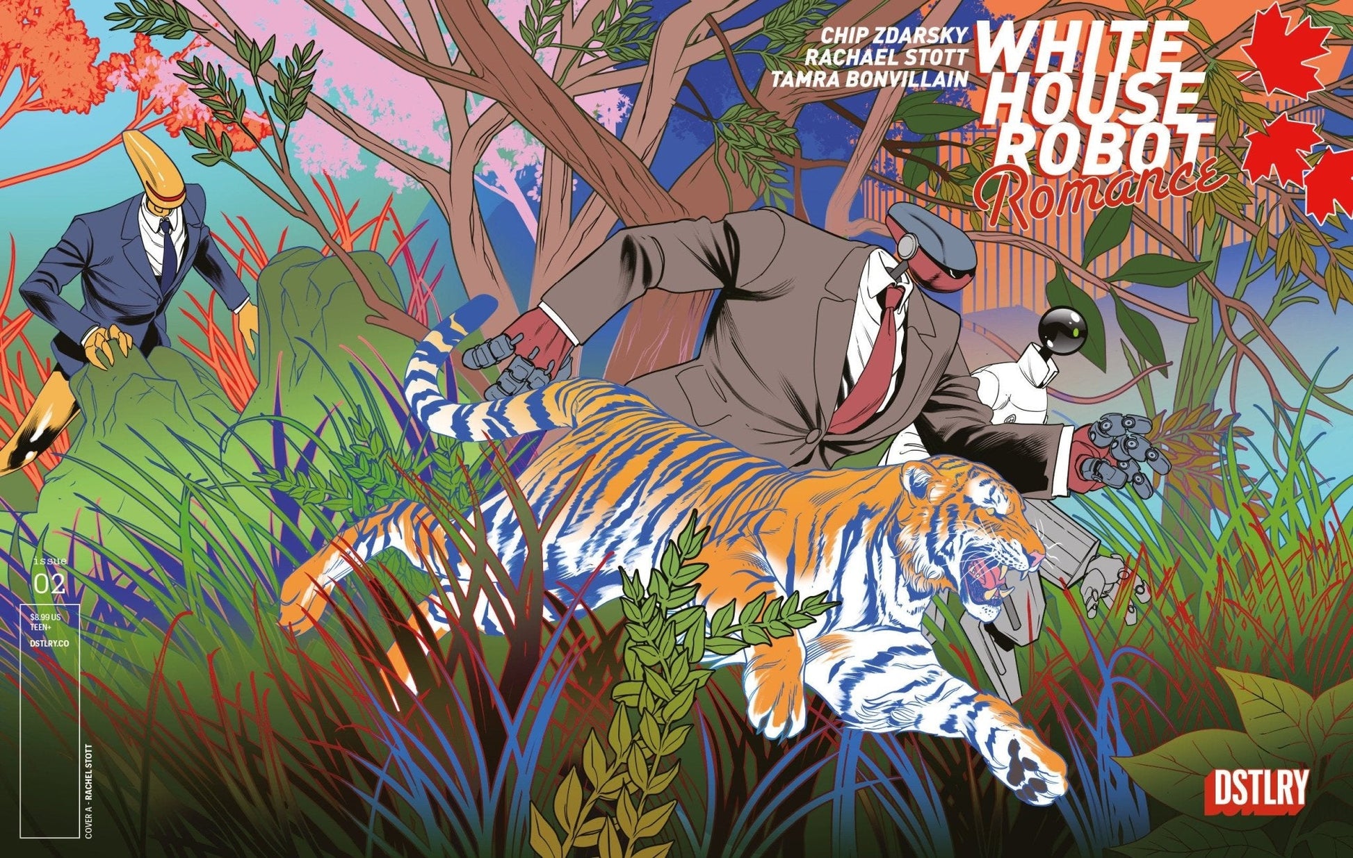 Comics - White House Robot Romance 2 Cover A Rachael Stott - Fan-Tastic Cards & Comics - DSTLRY