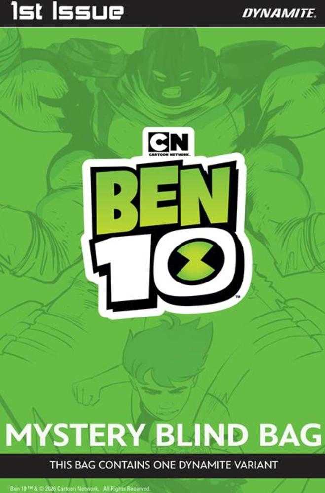 Comics - Ben 10 1 Cover G Mystery Blind Bag Variant Variant - Fan-Tastic Cards & Comics - Dynamite Entertainment
