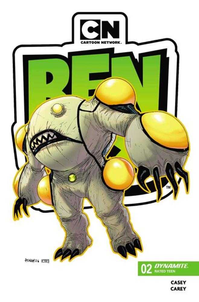 Comics - Ben 10 2 2nd Printing Cover A Robert Carey - Fan-Tastic Cards & Comics - Dynamite Entertainment