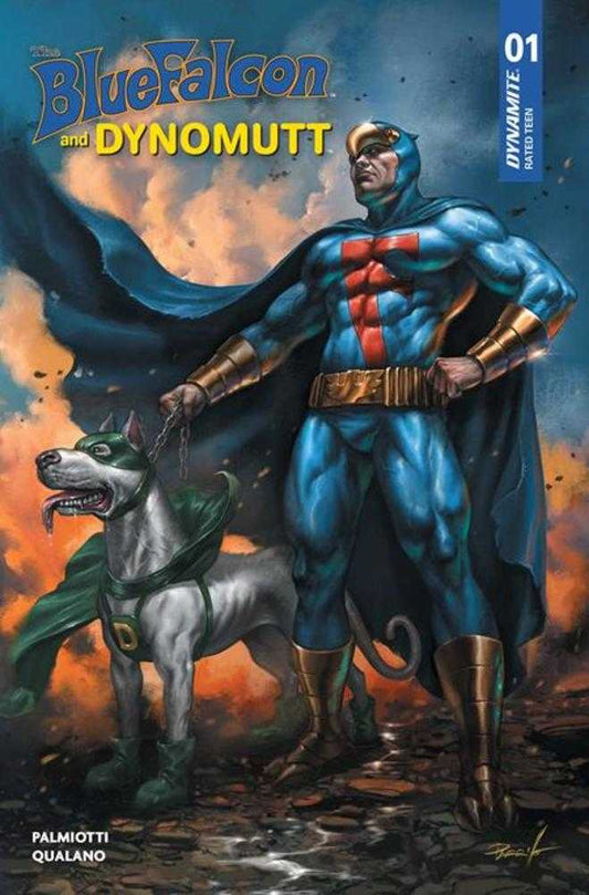 Comics - Blue Falcon & Dynomutt 1 Cover A Lucio Parrillo - Fan - Tastic Cards & Comics - Dynamite Entertainment