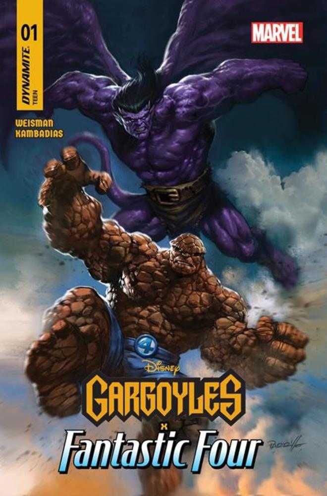 Comics - Gargoyles X Fantastic Four 1 Cover A Lucio Parrillo - Fan - Tastic Cards & Comics - Dynamite Entertainment