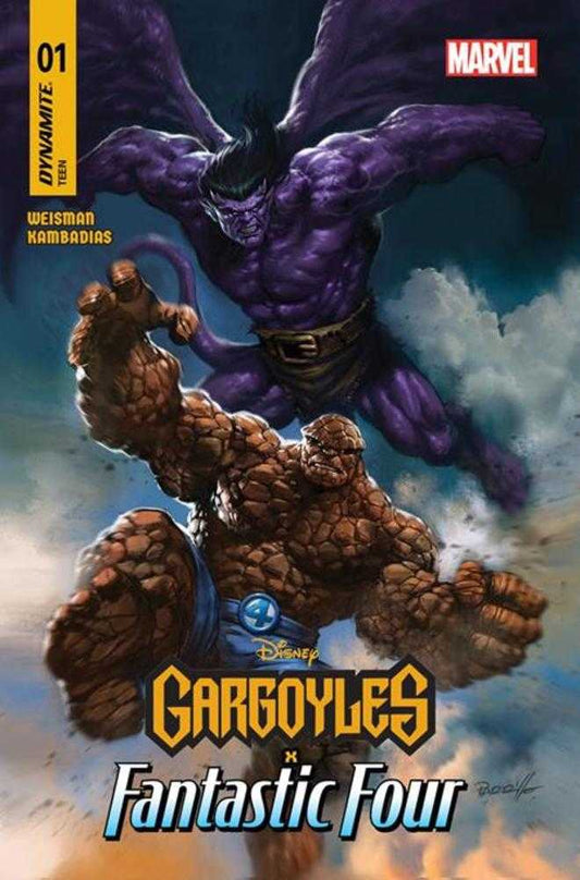 Comics - Gargoyles X Fantastic Four 1 Cover A Lucio Parrillo - Fan - Tastic Cards & Comics - Dynamite Entertainment