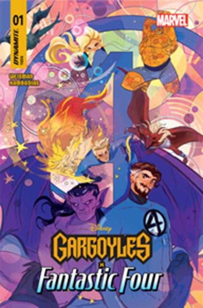 Comics - Gargoyles X Fantastic Four 1 Cover E Nicoletta Baldari Variant - Fan-Tastic Cards & Comics - Dynamite Entertainment