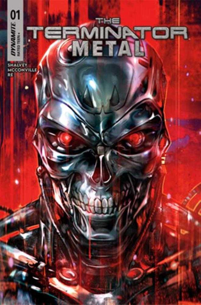 Comics - Terminator Metal 1 Cover D Ivan Tao Variant - Fan - Tastic Cards & Comics - Dynamite Entertainment