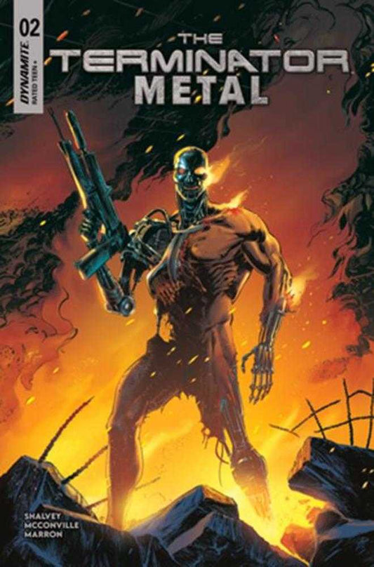 Comics - Terminator Metal 2 Cover D Paolo Antiga Variant - Fan - Tastic Cards & Comics - Dynamite Entertainment