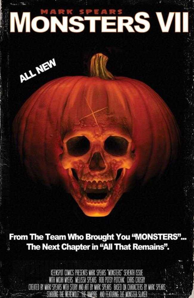 Comics - Mark Spears Monsters 7 Cover C Mark Spears Halloween II Homage Variant - Fan - Tastic Cards & Comics - Ex Posse Holdings (Keenspot)