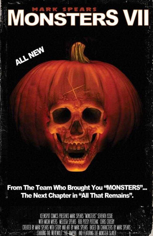 Comics - Mark Spears Monsters 7 Cover C Mark Spears Halloween II Homage Variant - Fan - Tastic Cards & Comics - Ex Posse Holdings (Keenspot)