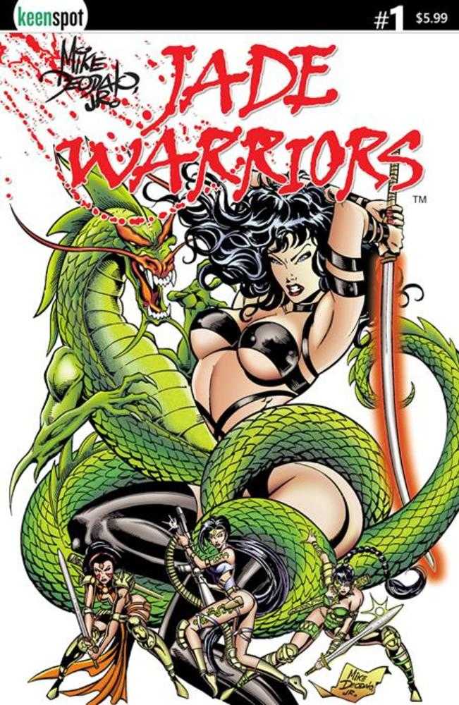 Comics - Jade Warriors 1 Cover B Mike Deodato Dragon Hunters Variant - Fan-Tastic Cards & Comics - Ex Posse Holdings/Keenspot