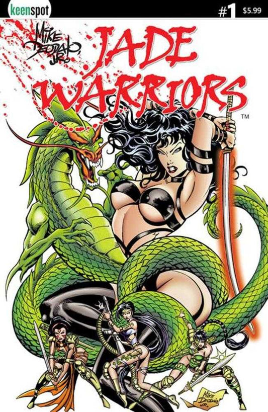 Comics - Jade Warriors 1 Cover B Mike Deodato Dragon Hunters Variant - Fan-Tastic Cards & Comics - Ex Posse Holdings/Keenspot
