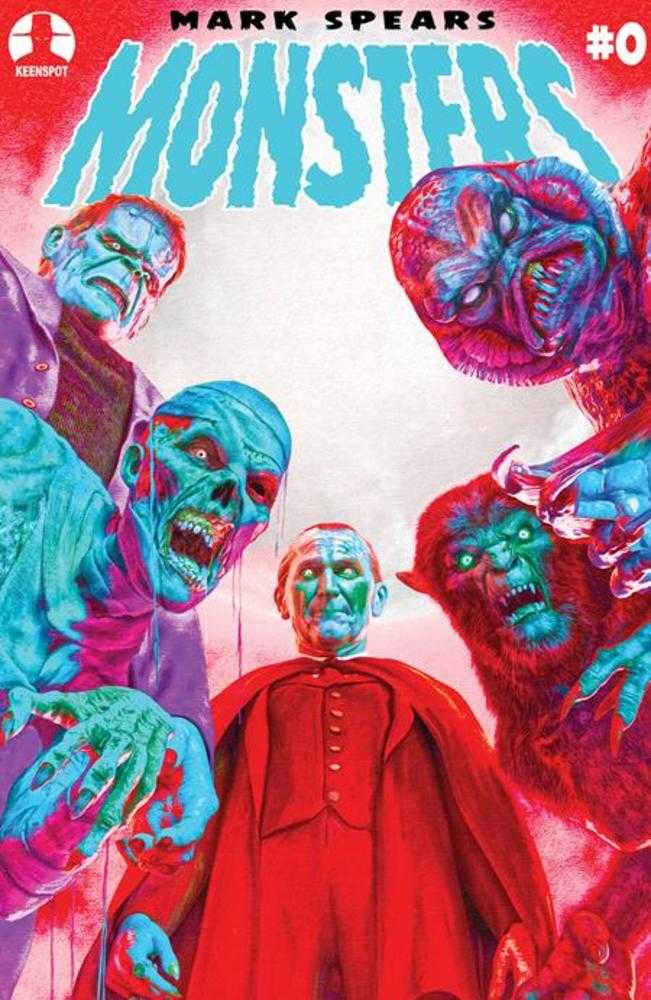 Comics - Mark Spears Monsters 0 Deluxe Edition (One Shot) Cover E Mark Spears The Squad Variant - Fan-Tastic Cards & Comics - Ex Posse Holdings/Keenspot