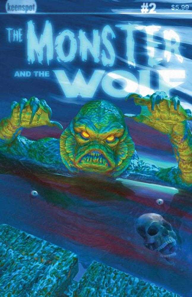 Comics - Mark Spears Monsters The Monster & The Wolf 2 Cover E Deep Impact Variant - Fan-Tastic Cards & Comics - Ex Posse Holdings/Keenspot