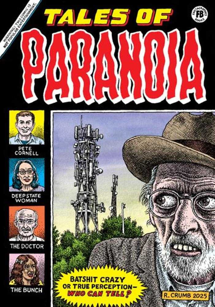 Comics - Tales Of Paranoia (One Shot) (Mature) - Fan-Tastic Cards & Comics - Fantagraphics Books