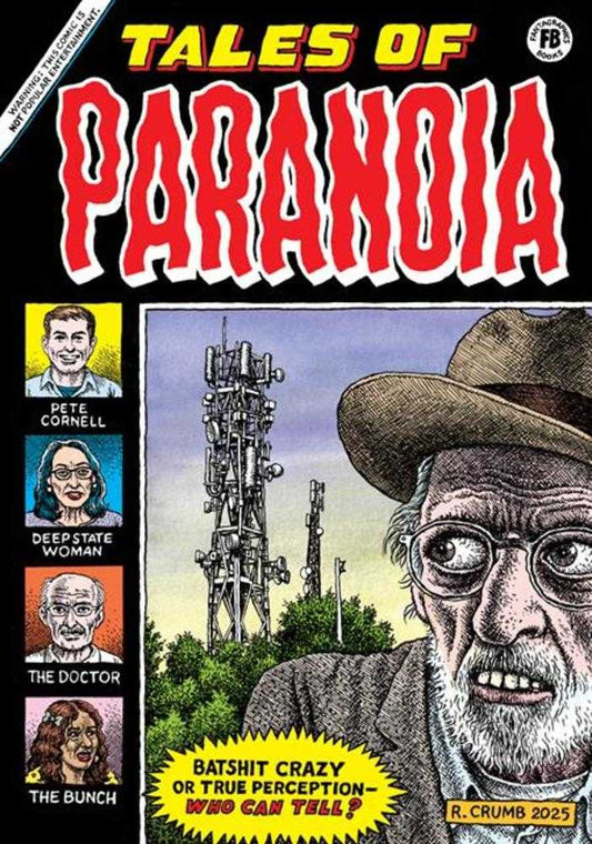 Comics - Tales Of Paranoia (One Shot) (Mature) - Fan-Tastic Cards & Comics - Fantagraphics Books