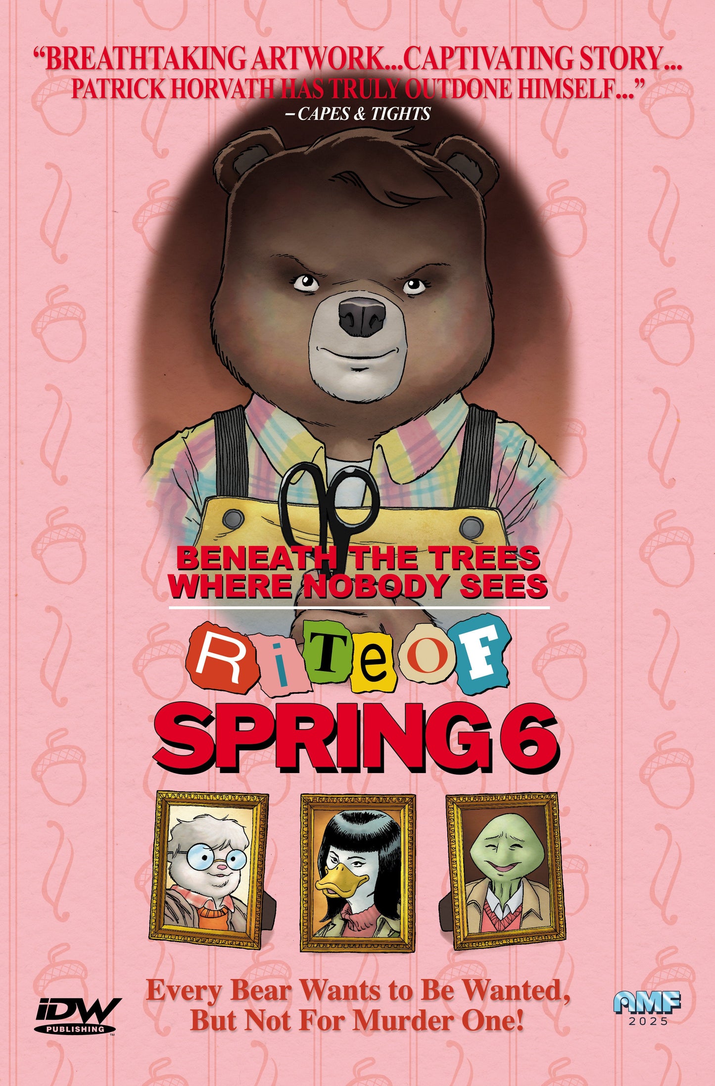 Comics - Beneath The Trees Where Nobody Sees: Rite Of Spring 6 Variant B (Fleecs Movie Homage Cover) - Fan-Tastic Cards & Comics - IDW Publishing