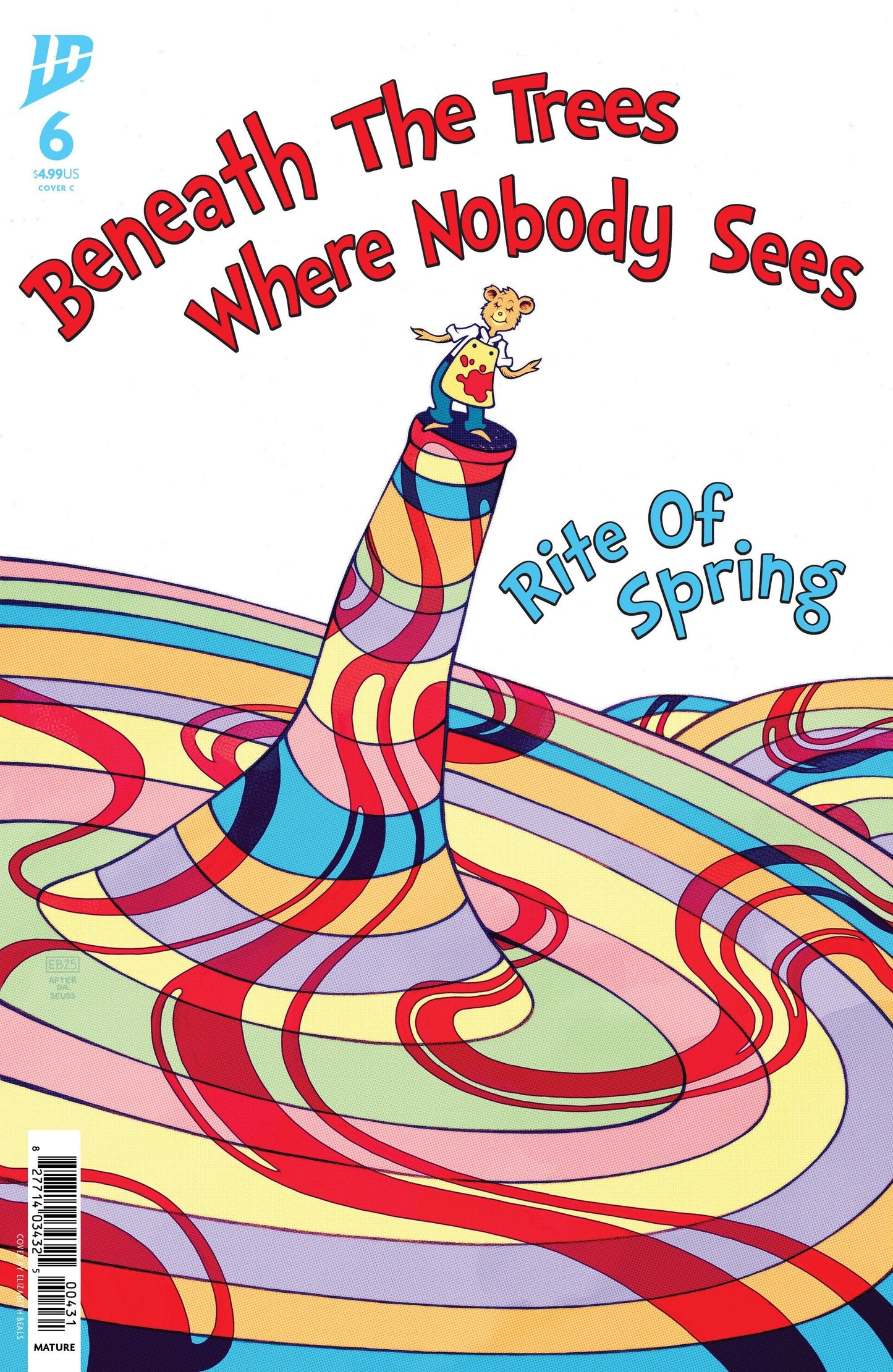 Comics - Beneath The Trees Where Nobody Sees: Rite Of Spring 6 Variant C (Beals) - Fan-Tastic Cards & Comics - IDW Publishing