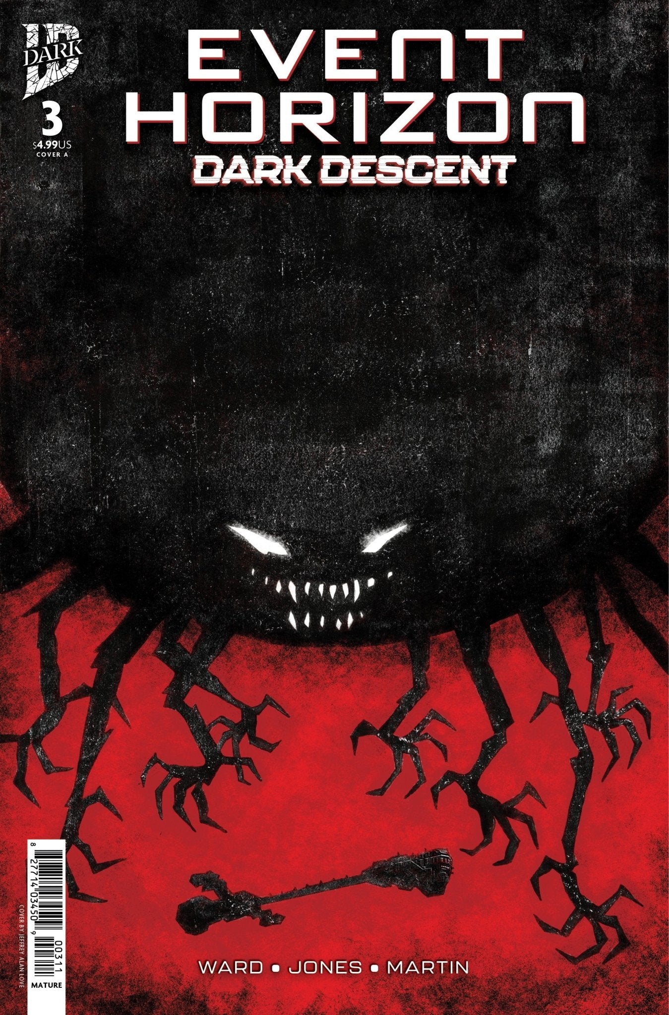 Comics - Event Horizon: Dark Descent 3 Cover A (Love) - Fan - Tastic Cards & Comics - IDW Publishing