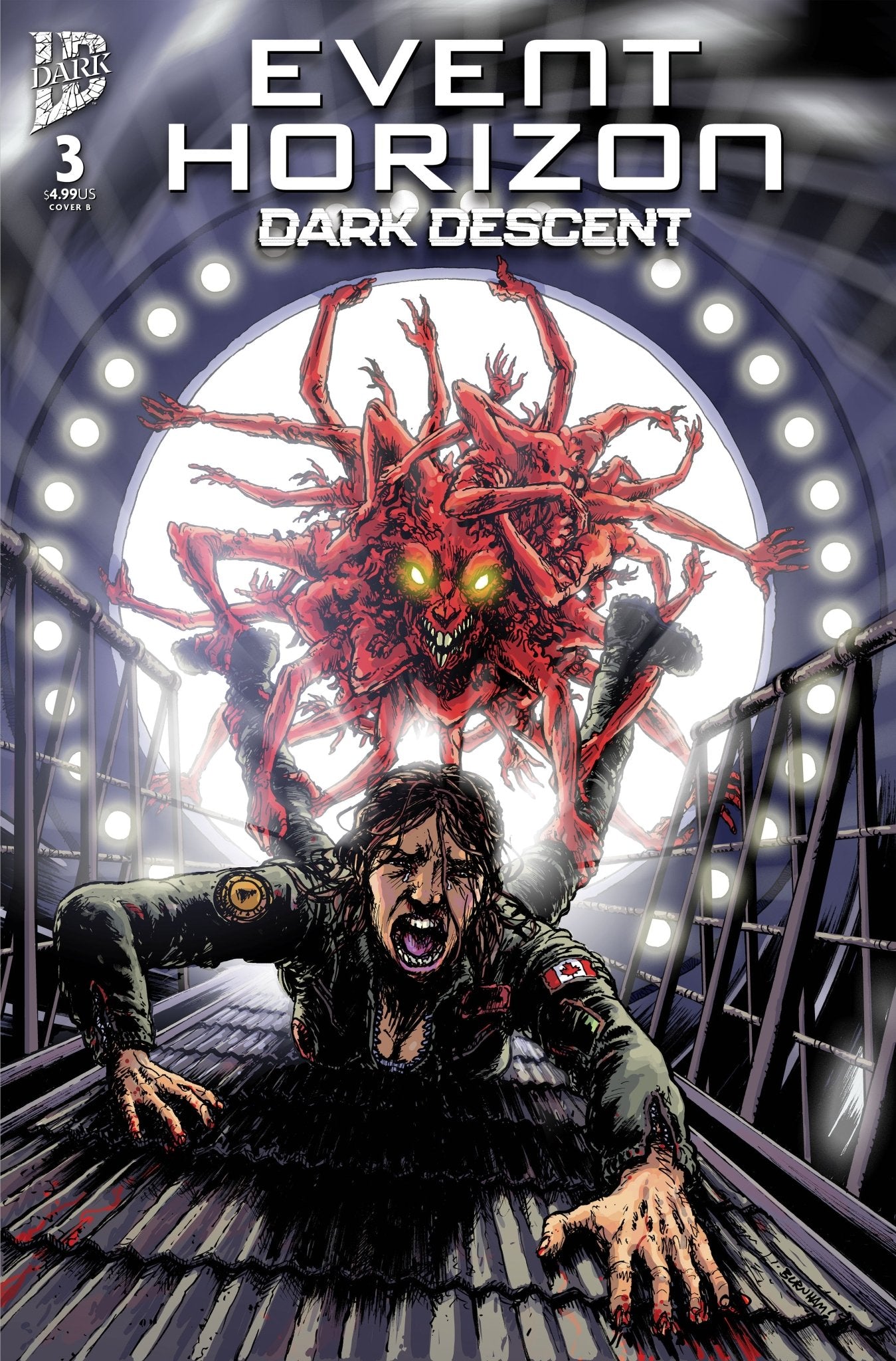 Comics - Event Horizon: Dark Descent 3 Variant B (Burnham) - Fan - Tastic Cards & Comics - IDW Publishing