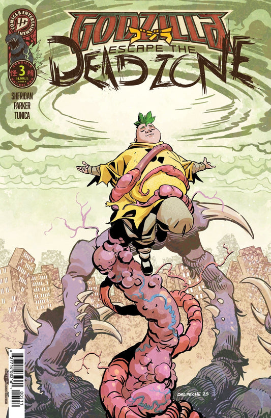 Comics - Godzilla: Escape The Deadzone [Kai Sei Era] 3 Variant B (Delpeche) - Fan - Tastic Cards & Comics - IDW Publishing