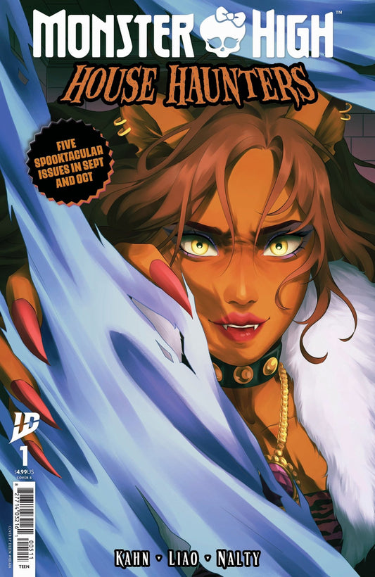Comics - Monster High: House Haunters 1 Variant B (Widjaja) - Fan - Tastic Cards & Comics - IDW Publishing