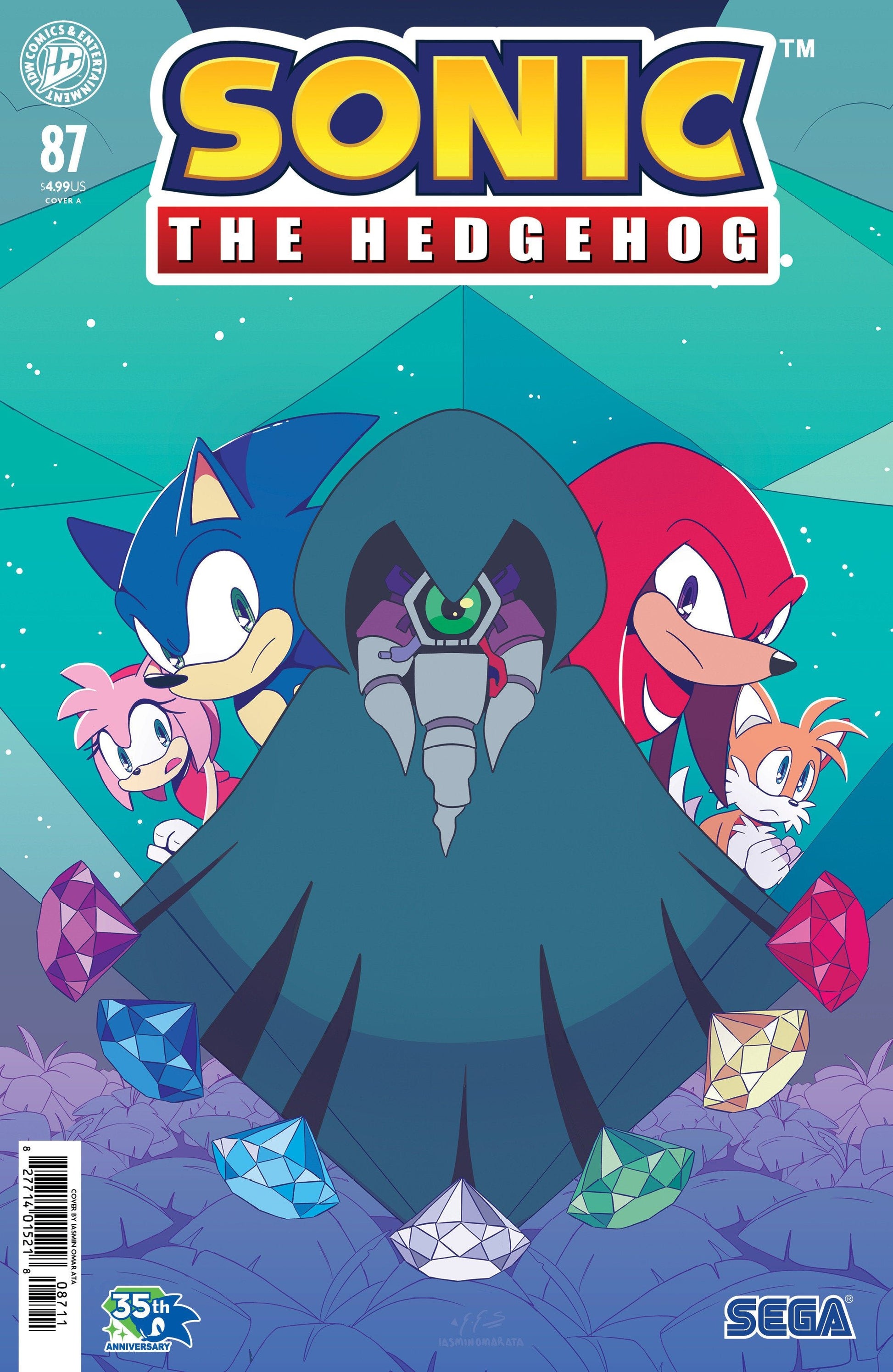 Comics - Sonic The Hedgehog 87 Cover A (Ata) - Fan-Tastic Cards & Comics - IDW Publishing