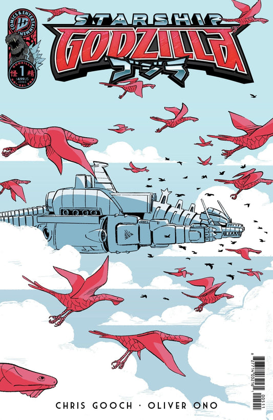 Comics - Starship Godzilla [Kai Sei Era] 1 Variant B (Gooch) - Fan - Tastic Cards & Comics - IDW Publishing