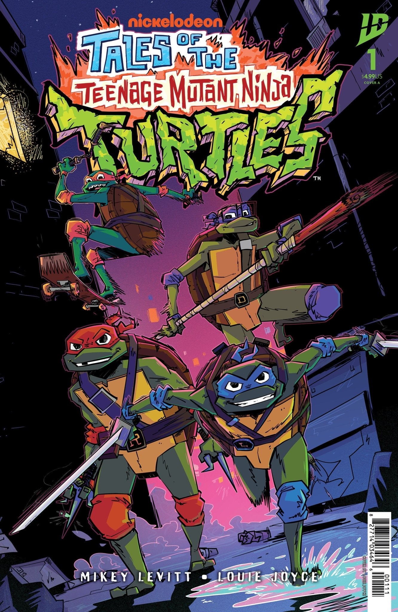 Comics - Tales Of The Teenage Mutant Ninja Turtles 1 Cover A (Joyce) - Fan - Tastic Cards & Comics - IDW Publishing