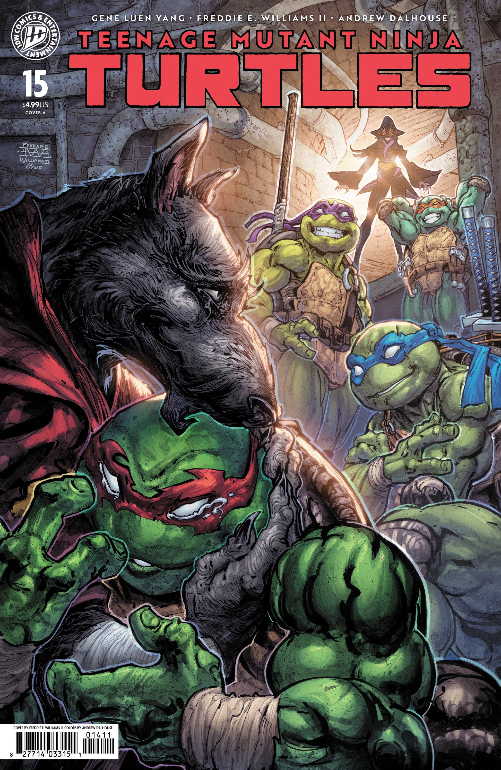 Comics - Teenage Mutant Ninja Turtles 15 Cover A (Williams II) - Fan-Tastic Cards & Comics - IDW Publishing