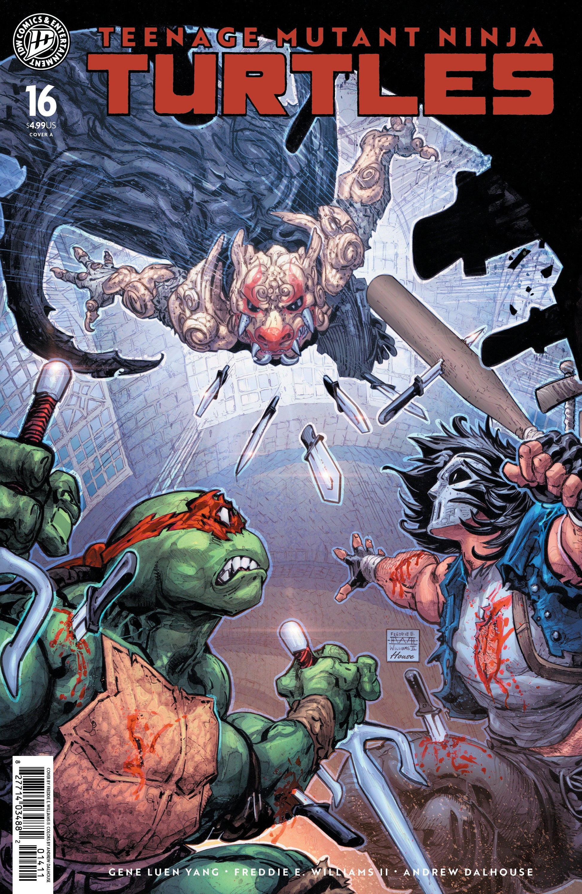 Comics - Teenage Mutant Ninja Turtles 16 Cover A (Williams II) - Fan-Tastic Cards & Comics - IDW Publishing