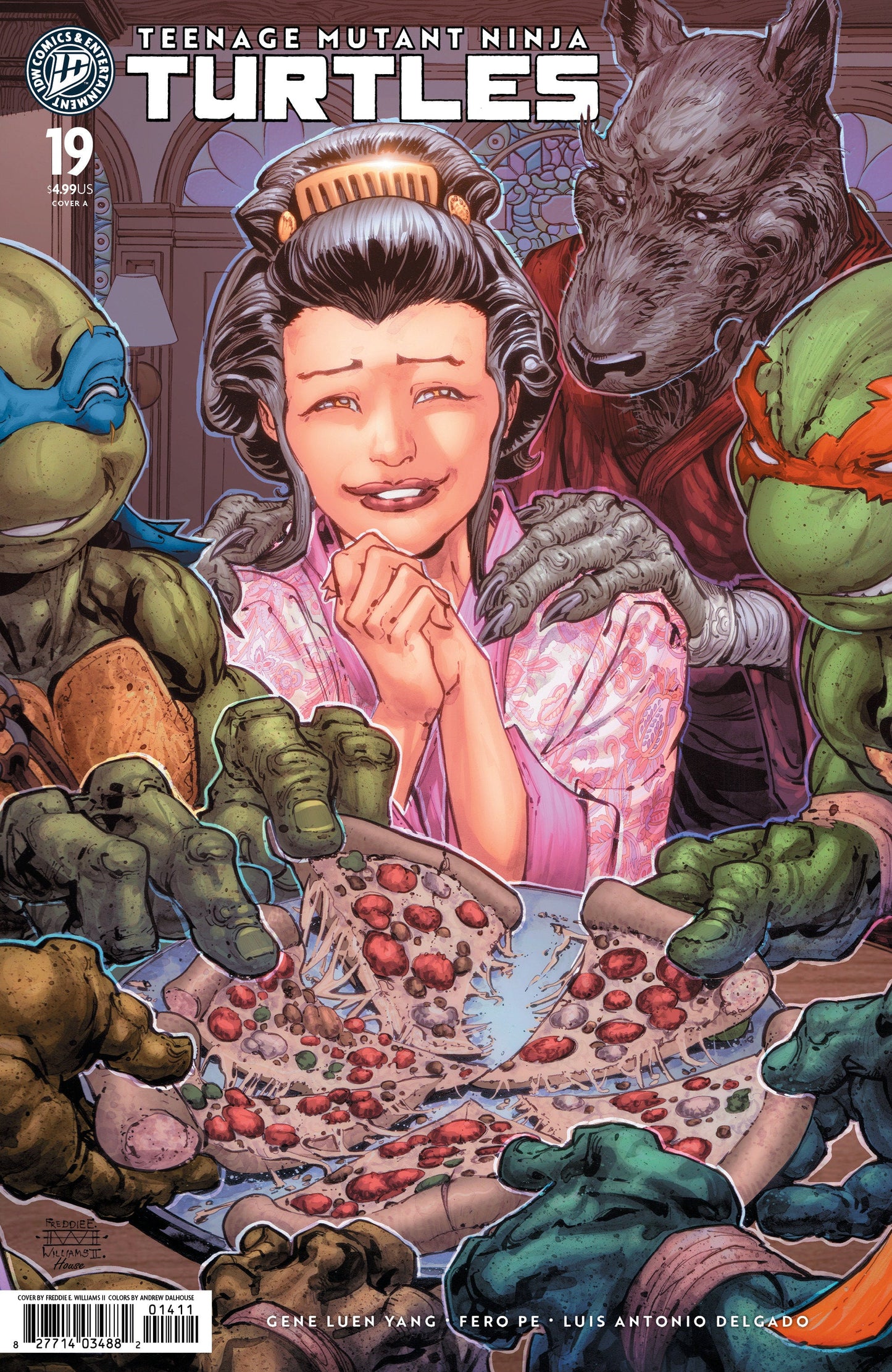 Comics - Teenage Mutant Ninja Turtles 19 Cover A (Williams II) - Fan-Tastic Cards & Comics - IDW Publishing