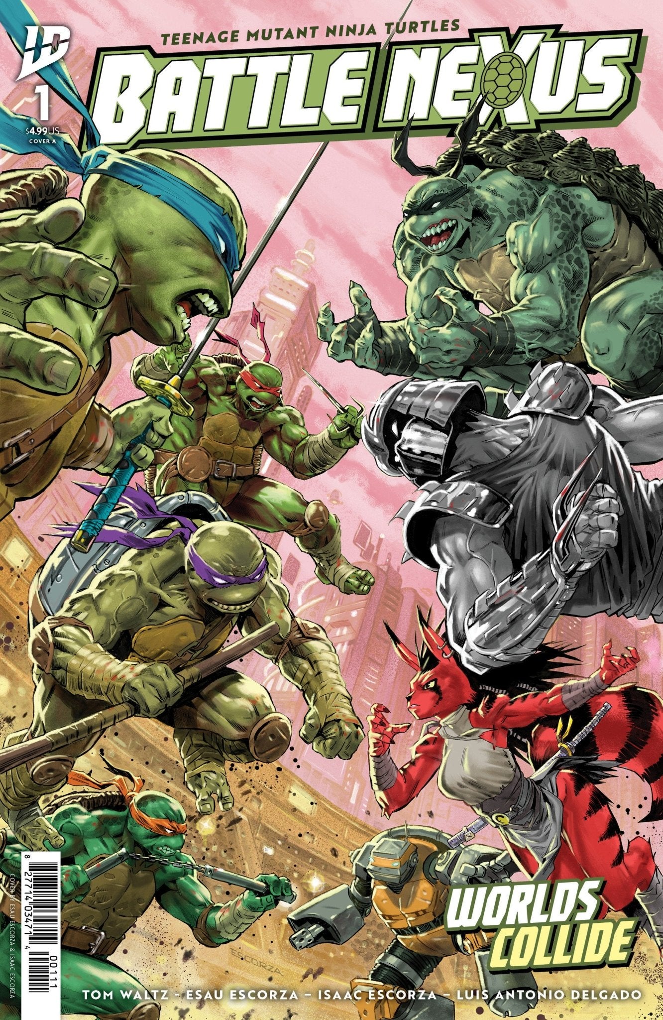 Comics - Teenage Mutant Ninja Turtles: Battle Nexus 1 Cover A (Escorza Brothers) - Fan - Tastic Cards & Comics - IDW Publishing