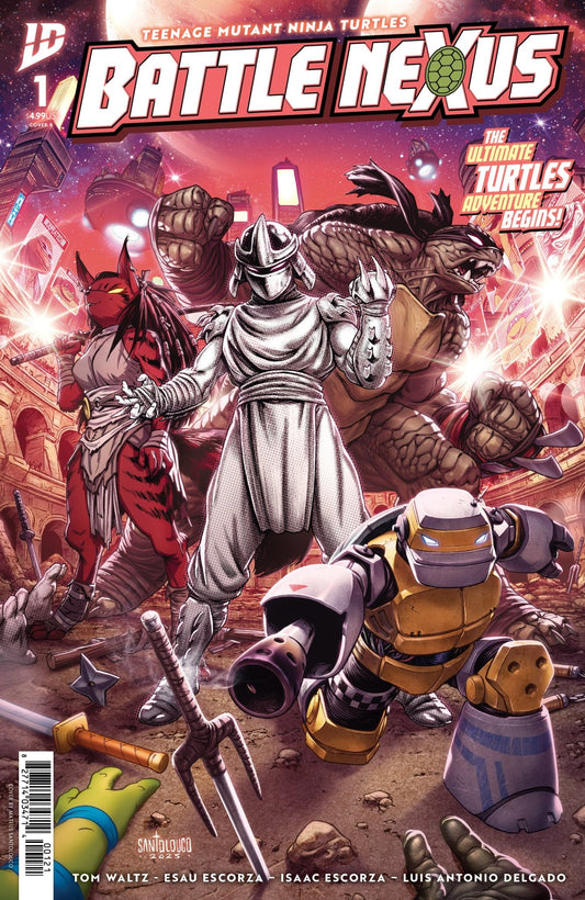 Comics - Teenage Mutant Ninja Turtles: Battle Nexus 1 Variant B (Santolouco) - Fan - Tastic Cards & Comics - IDW Publishing