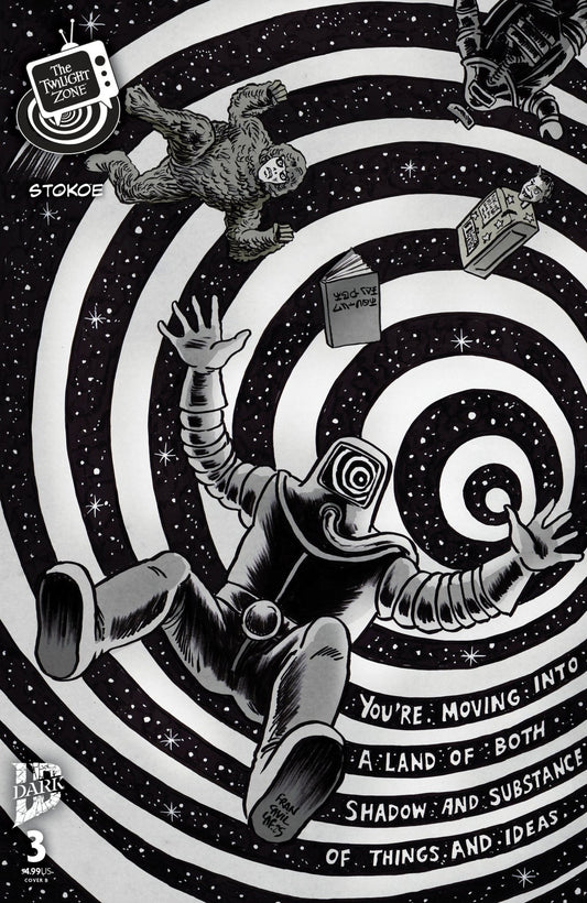 Comics - The Twilight Zone 3 Variant B (Francavilla Connecting Cover) - Fan - Tastic Cards & Comics - IDW Publishing