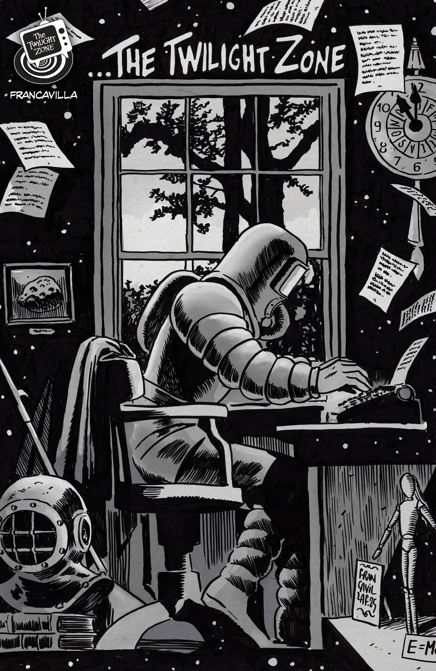 Comics - The Twilight Zone 5 Variant B (Francavilla Connecting Cover) - Fan-Tastic Cards & Comics - IDW Publishing