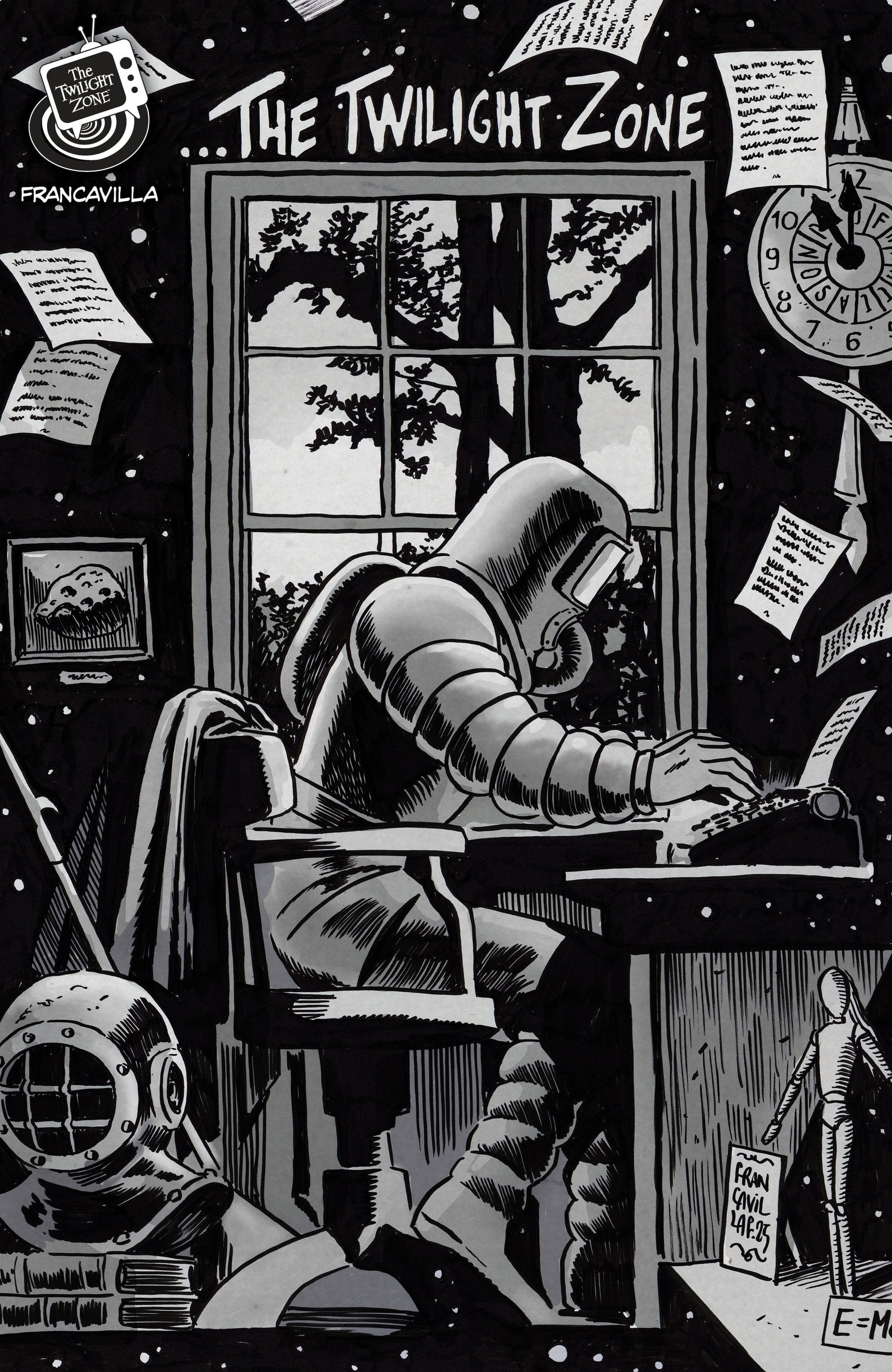 Comics - The Twilight Zone 5 Variant B (Francavilla Connecting Cover) - Fan-Tastic Cards & Comics - IDW Publishing