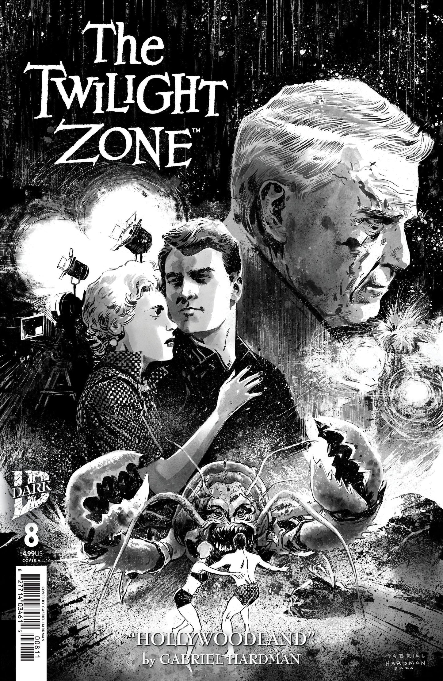 Comics - The Twilight Zone 8 Cover A (Hardman) - Fan-Tastic Cards & Comics - IDW Publishing