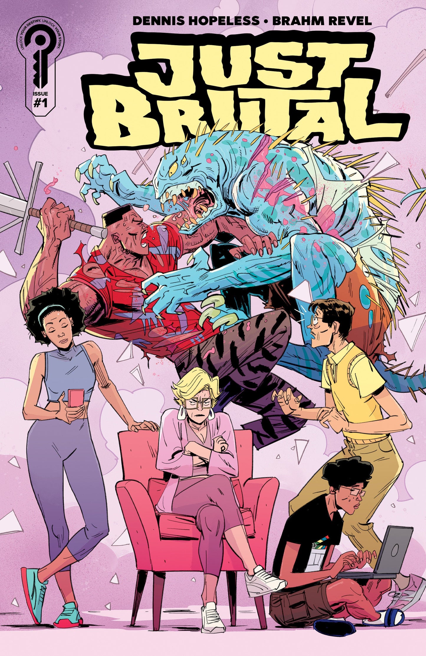 Comics - Just Brutal 1 Cover A Brahm Revel - Fan-Tastic Cards & Comics - Ignition Press