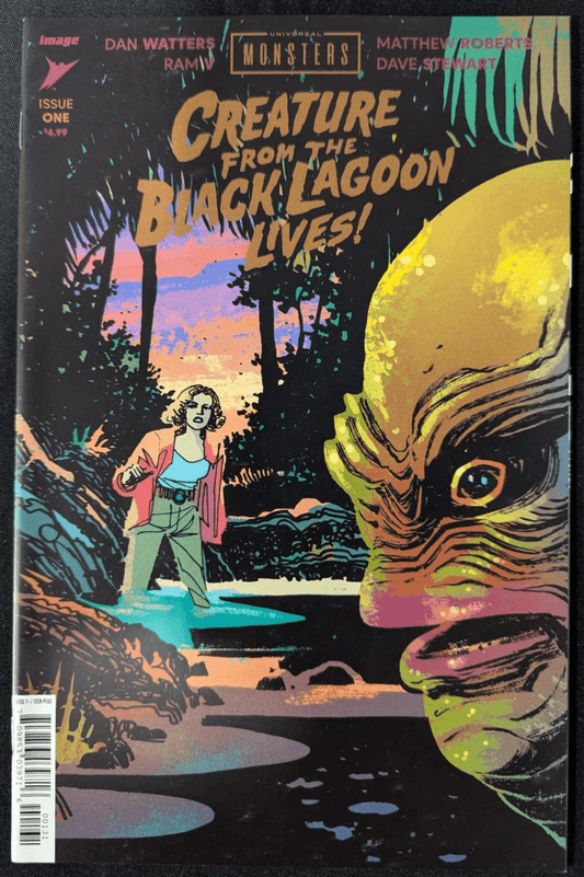 Comics - Creature from the Black Lagoon 2024 1:10 Danae Kilaidoni - Fan - Tastic Cards & Comics - Image Comics